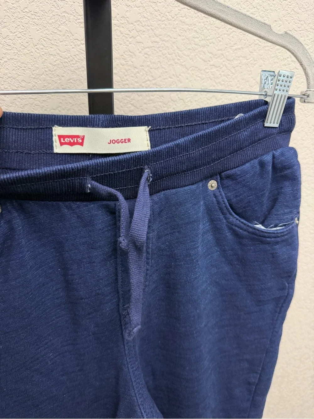 Levi’s Boys Navy Drawstring Jogger Pants
